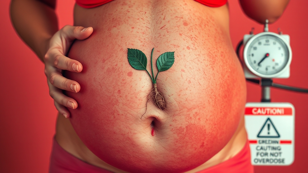 섭취 시 주의사항은? (realistic 스타일)