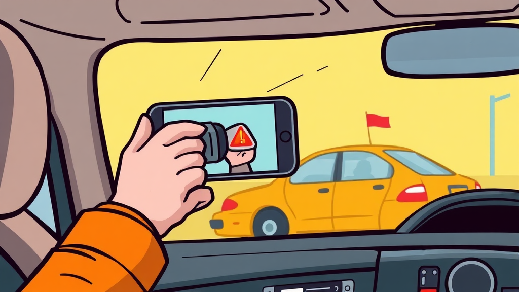 사고 후, 이것만 기억하세요 (cartoon 스타일)