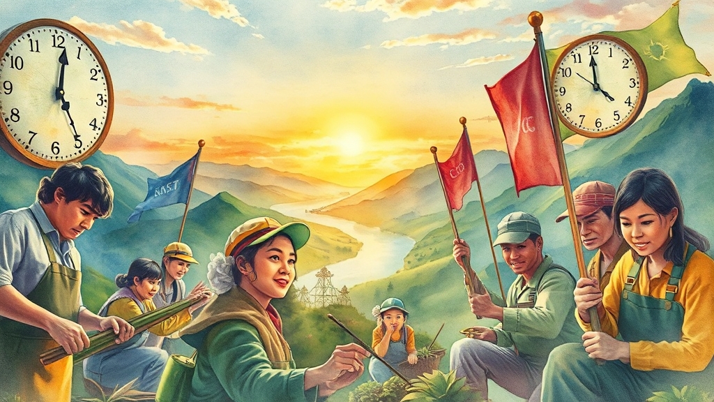 근로자의 날, 어떤 의미? (watercolor 스타일)