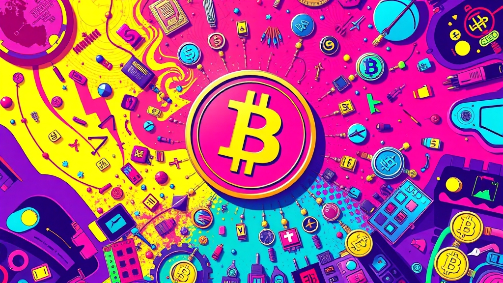 스테이블코인의 활용 사례 (popart 스타일)