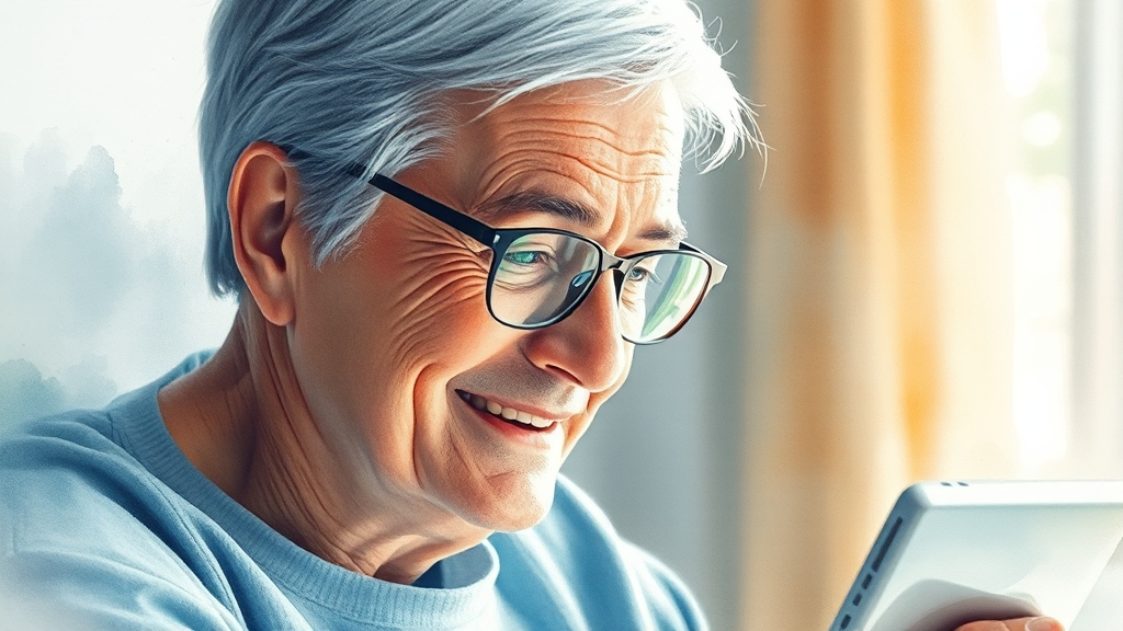 눈 건강, 왜 중요할까요? (watercolor 스타일)