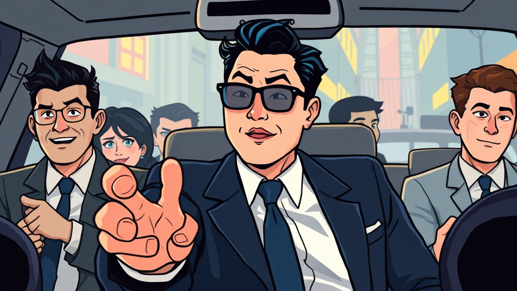 지대한, 모범택시3 특별출연 정보 (cartoon 스타일)