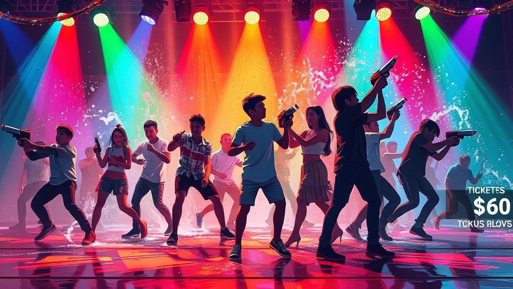 워터밤 2025 티켓, 얼마에 살 수 있나? (illustration 스타일)