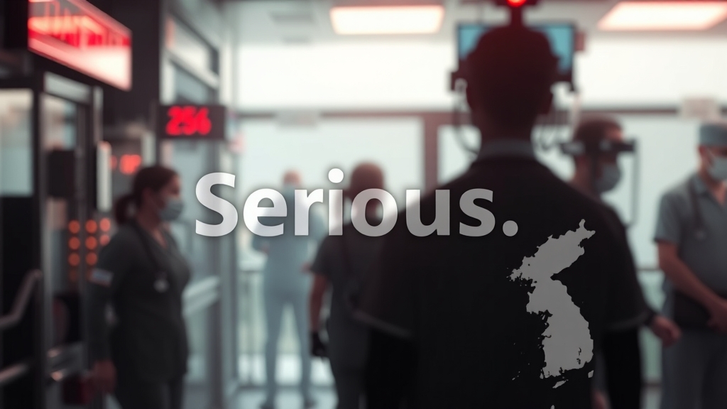 위기경보, 단계별 의미는? (realistic 스타일)