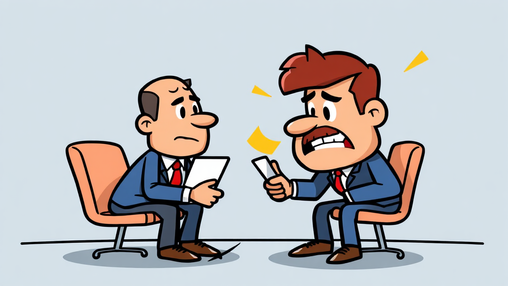 내용증명 활용 사례 (cartoon 스타일)