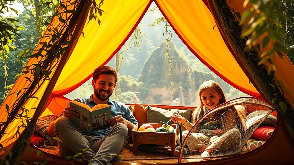 에어텐트 선택 가이드 (realistic 스타일)