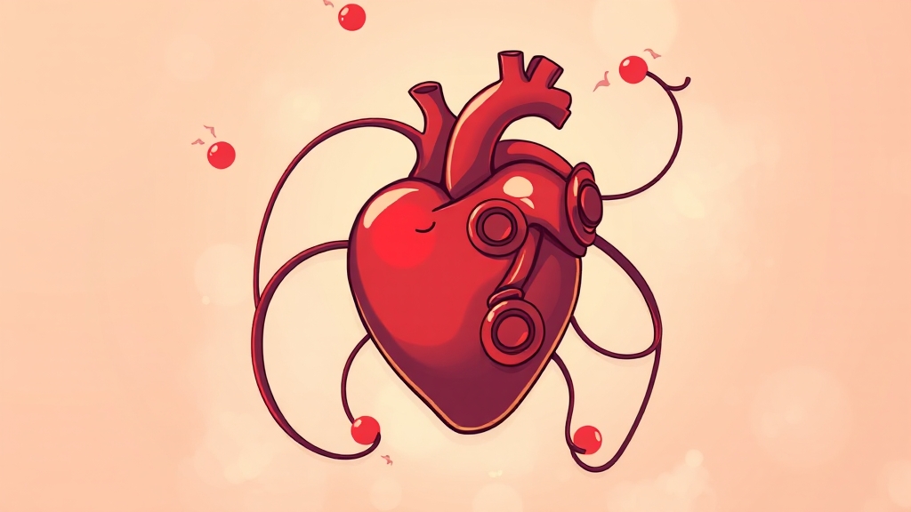 협심증, 왜 알아야 할까요? (cartoon 스타일)