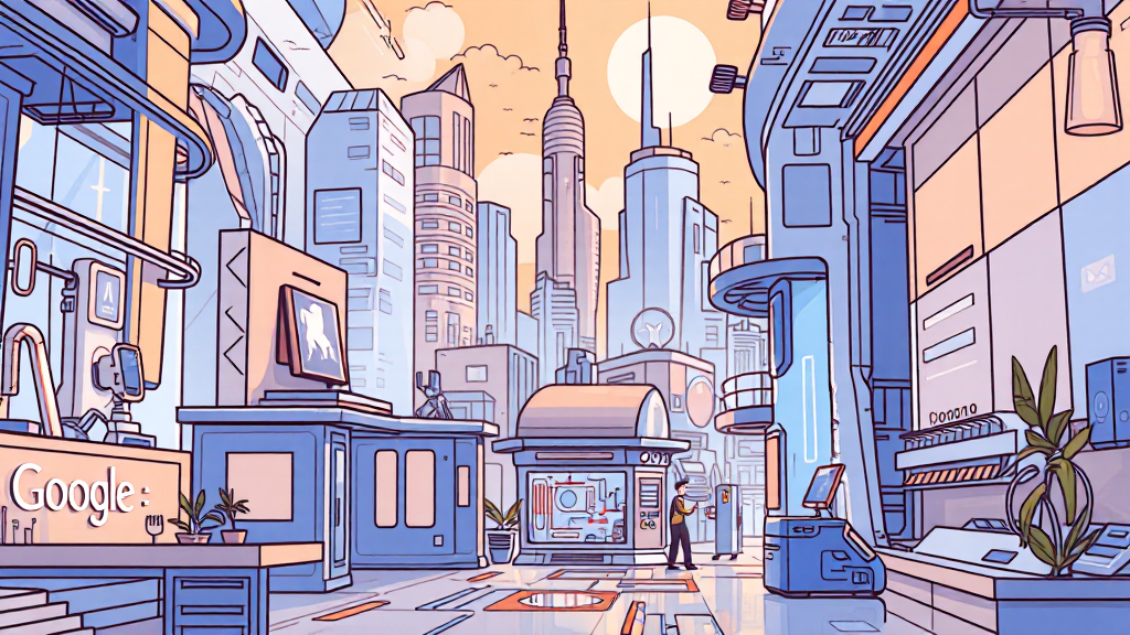 워크스페이스 랩스: 미래를 엿보는 경험 (illustration 스타일)