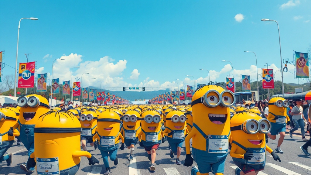 행사 일정 및 다채로운 이벤트 (realistic 스타일)