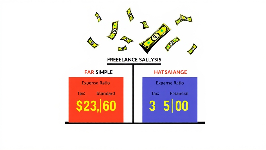 단순경비율 vs 기준경비율, 어떤 차이가 있을까요? (popart 스타일)