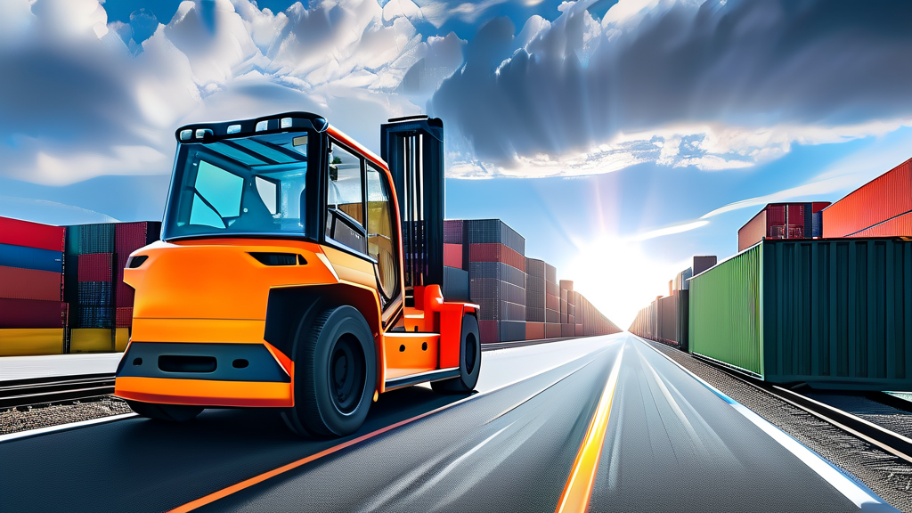 AI 기술과 물류 위기 대응: 미래 전망 (realistic 스타일)