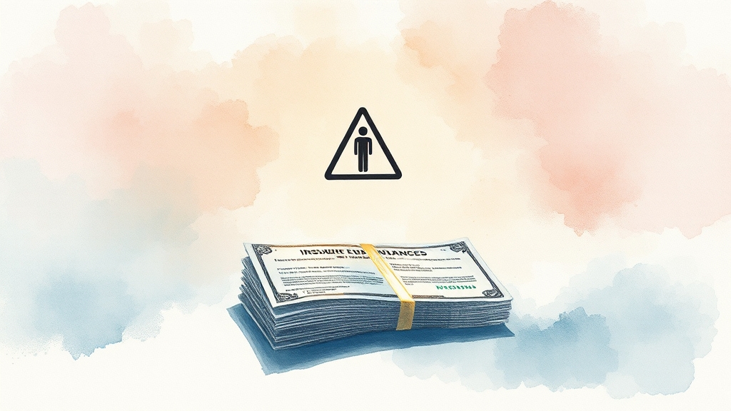 환급금 신청 시 주의사항 (watercolor 스타일)