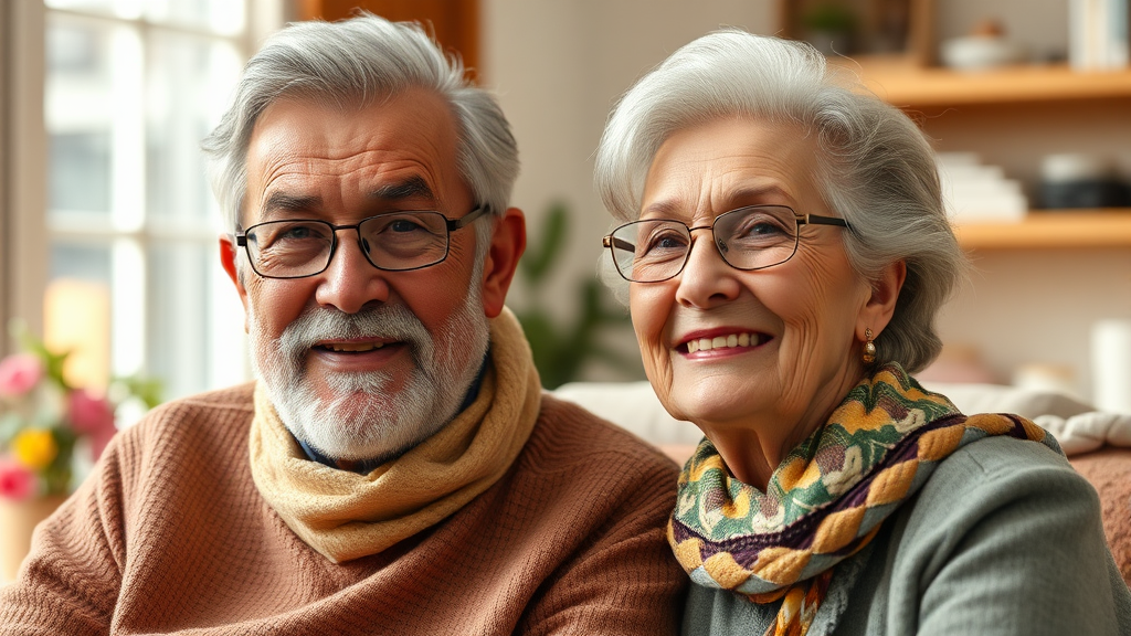 정부 지원 활용법: 시니어 인턴십과 희망센터 (realistic 스타일)