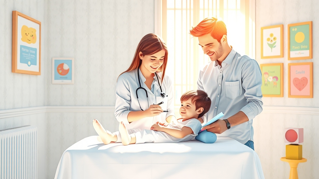 건강검진, 왜 중요할까요? (illustration 스타일)