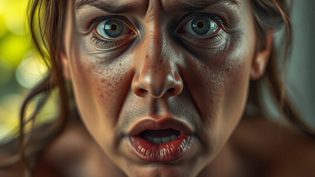 호두 섭취 시 주의사항 및 부작용 (realistic 스타일)