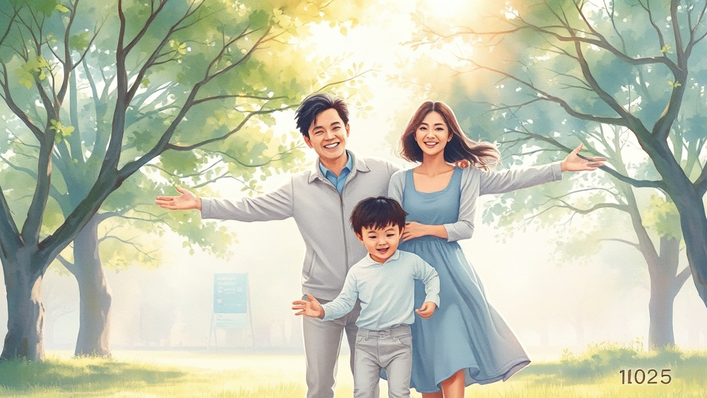 자녀장려금, 어떤 제도인가요? (watercolor 스타일)