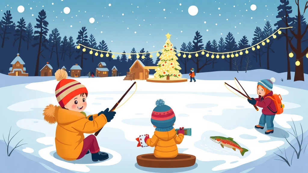 2026년 겨울 축제 트렌드 분석 (cartoon 스타일)