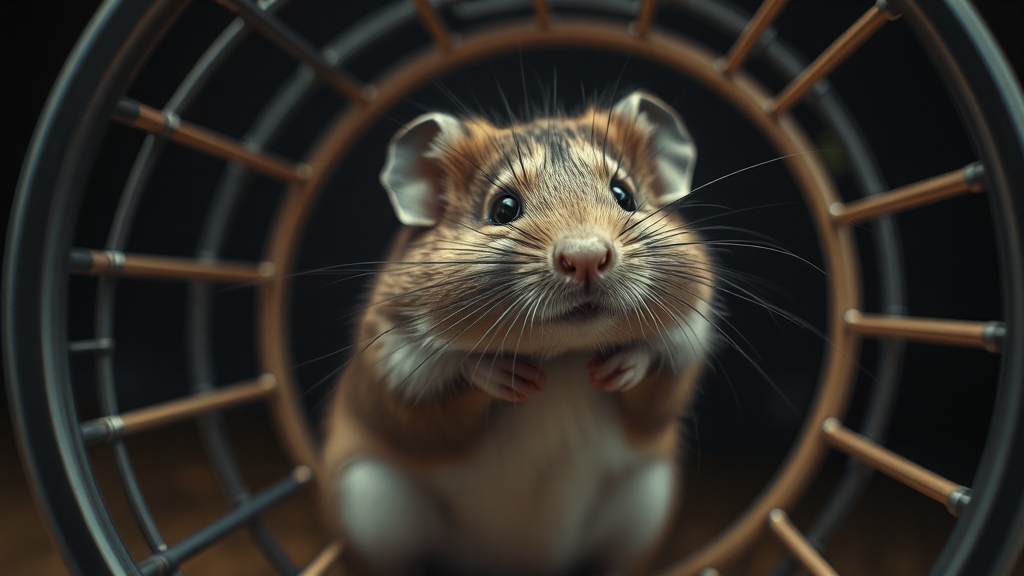 번아웃 유발 요인 분석 (realistic 스타일)