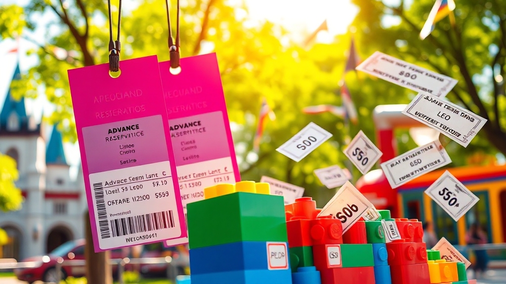 사전 예약 vs 현장 구매 비교 (realistic 스타일)