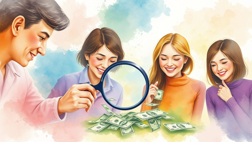 미청구 보험금이란? (watercolor 스타일)