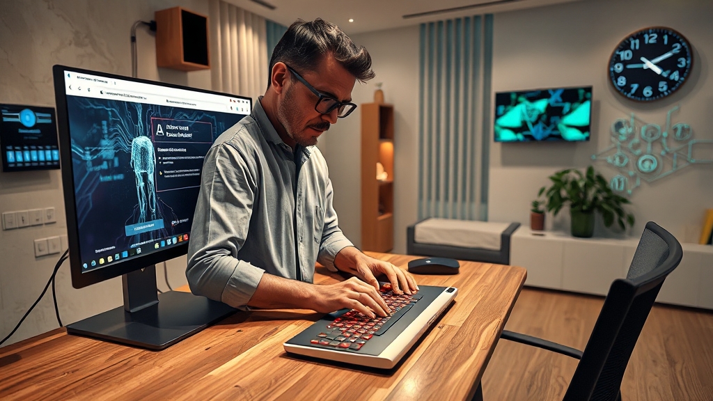 개인 정보 보호, 어떻게 해야 할까요? (realistic 스타일)