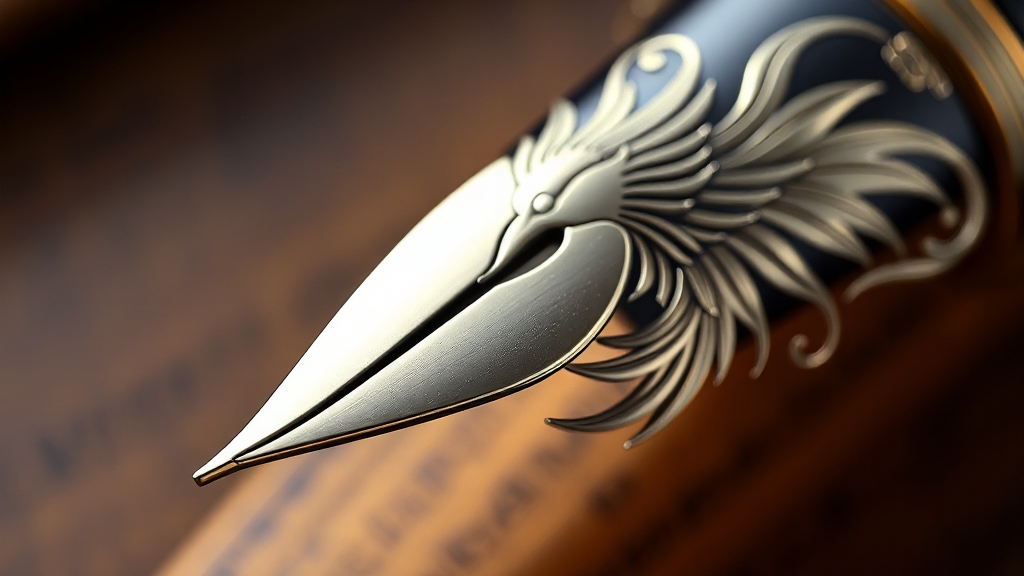 트럼프 만년필의 정체 (realistic 스타일)