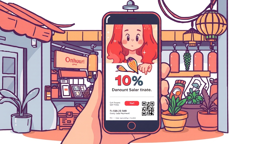 디지털 온누리상품권이란? (cartoon 스타일)