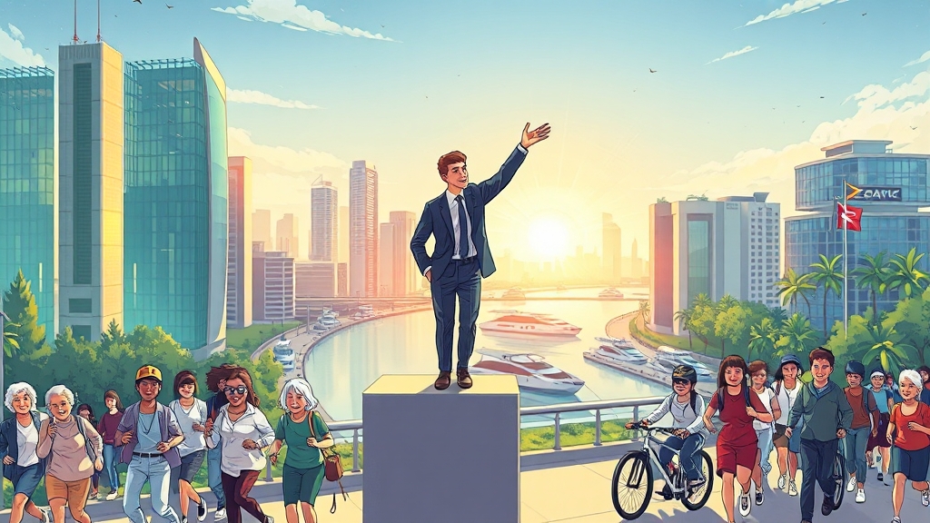 마무리: 성공적인 미래 설계 (illustration 스타일)