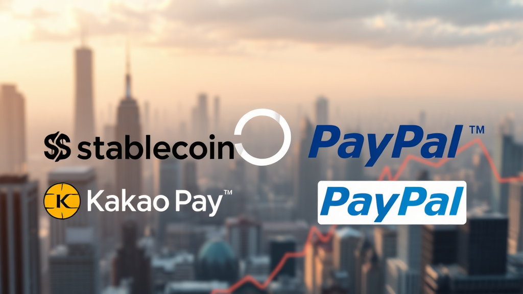 국내외 스테이블코인 기업 분석 (realistic 스타일)