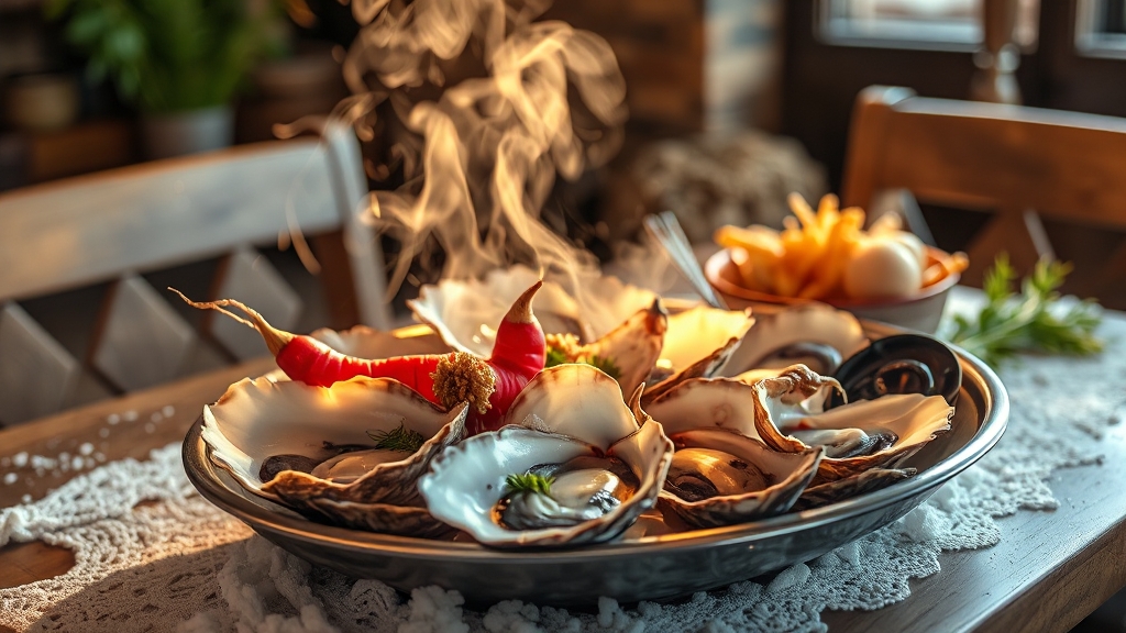 제철 음식 활용 레시피 (realistic 스타일)