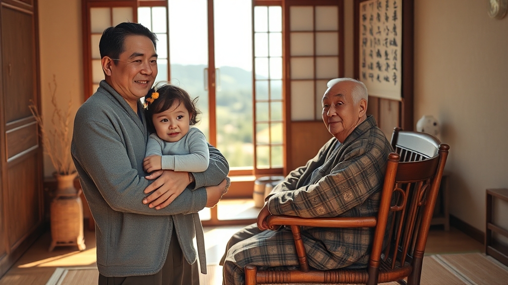 전원일기가 주는 따뜻한 위로 (realistic 스타일)