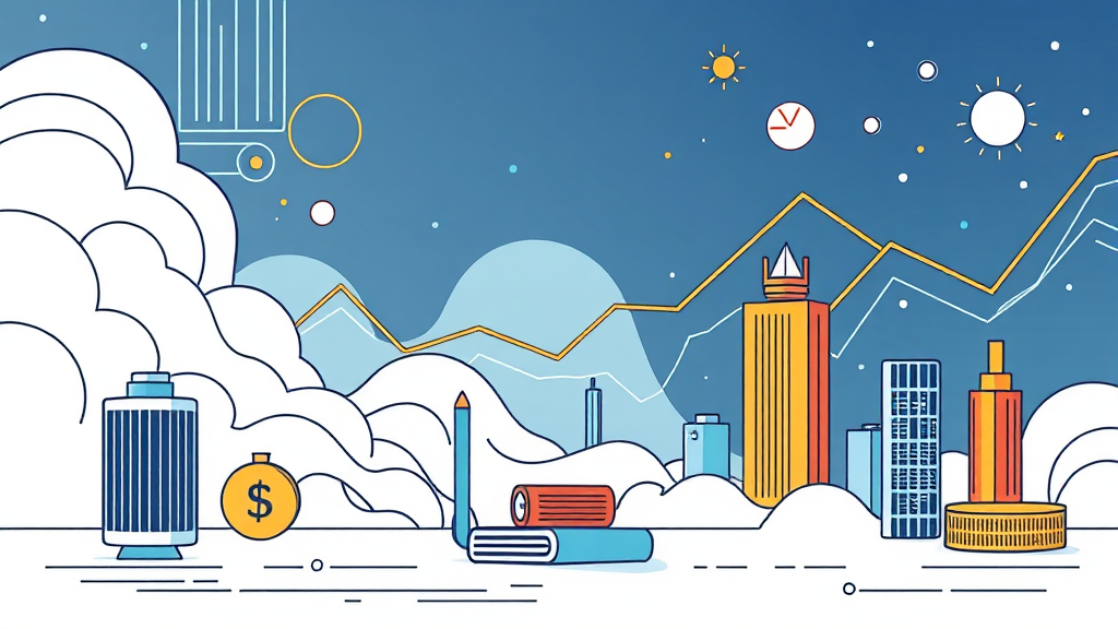 상장일, 투자 전략은? (illustration 스타일)