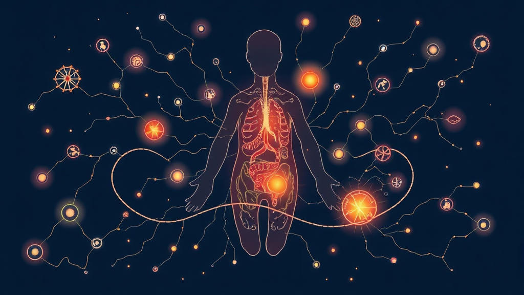 발바닥은 우리 몸의 축소판: 건강의 시작점 (illustration 스타일)