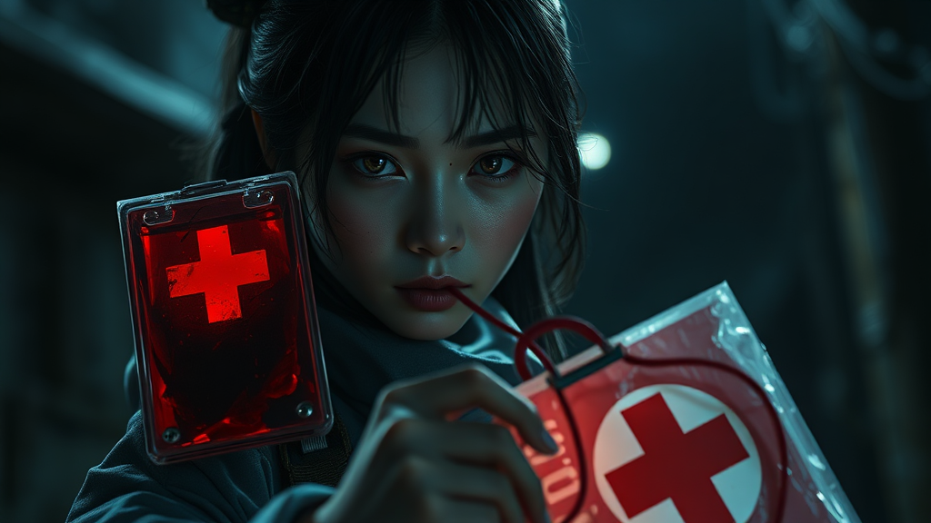 숨겨진 비밀과 복선 (realistic 스타일)