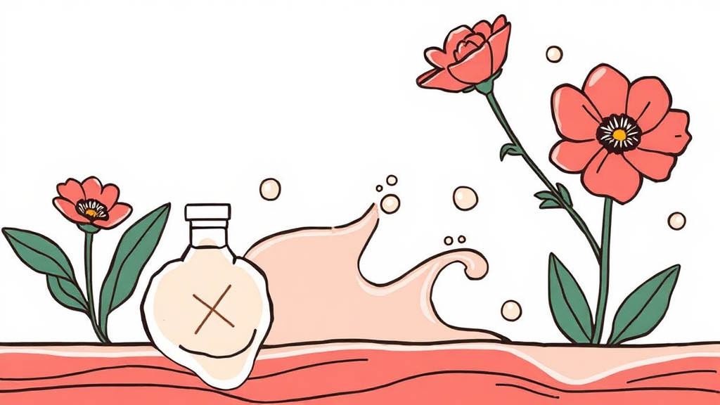 나에게 맞는 속건조 케어 루틴: 제품 추천 및 사용 꿀팁 (illustration 스타일)