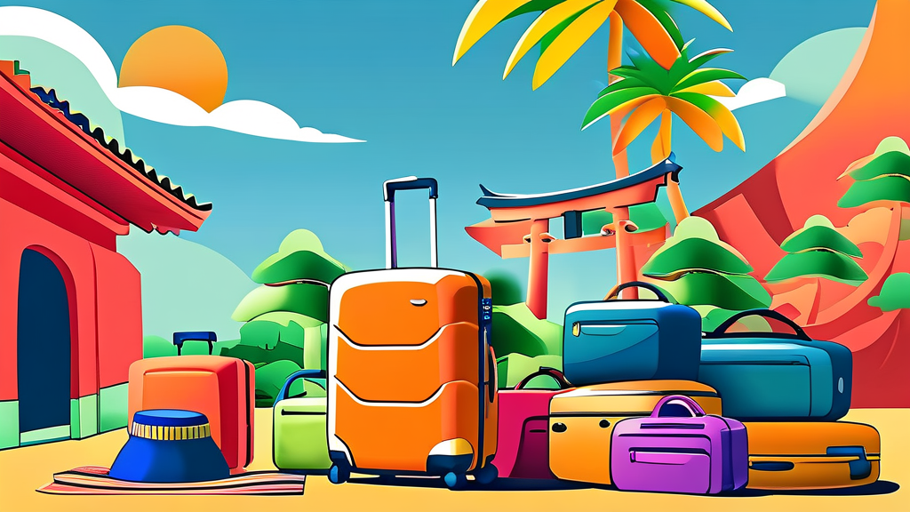 의류 및 개인 위생용품 준비 요령 (cartoon 스타일)