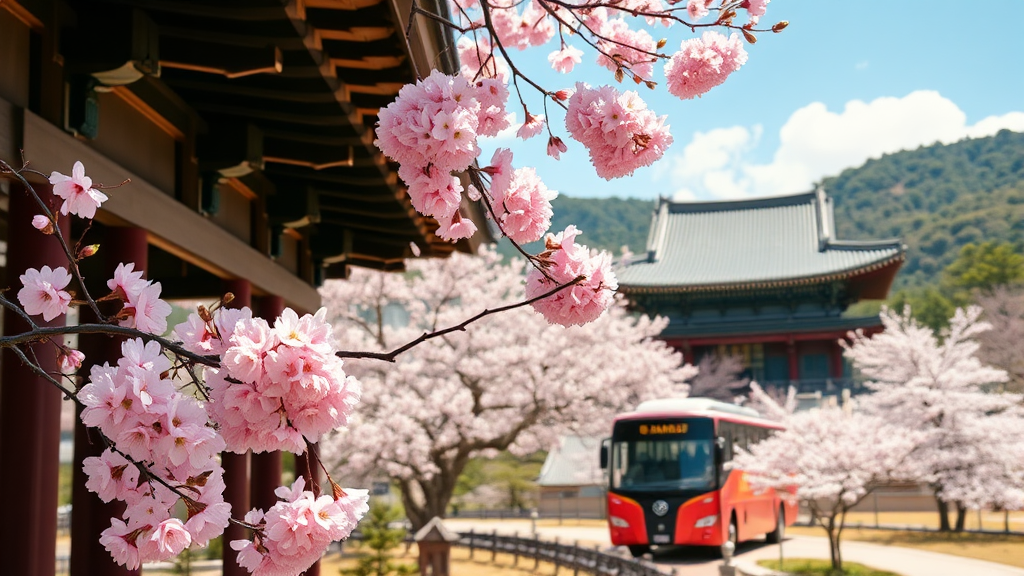 남도한바퀴와 함께하는 선암사 여행 (realistic 스타일)