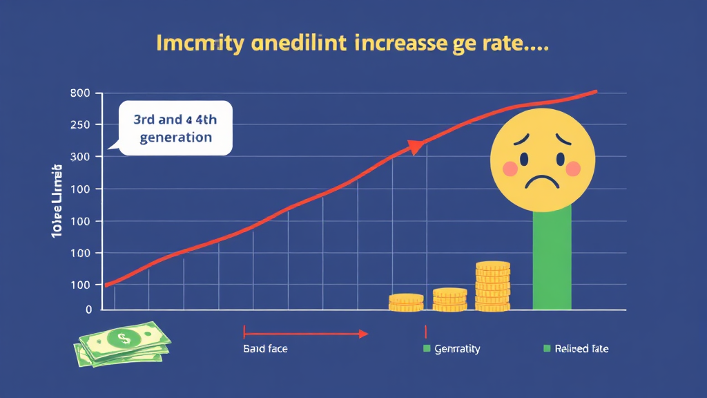 세대별 인상률 비교 분석 (illustration 스타일)