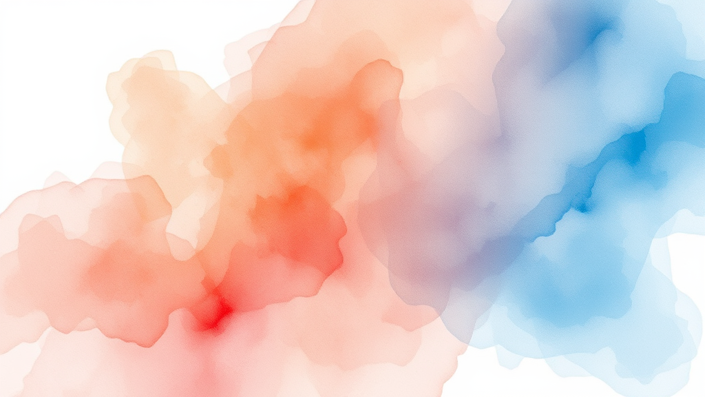 냉온찜질 병행 요법, 회복 속도 UP! (watercolor 스타일)