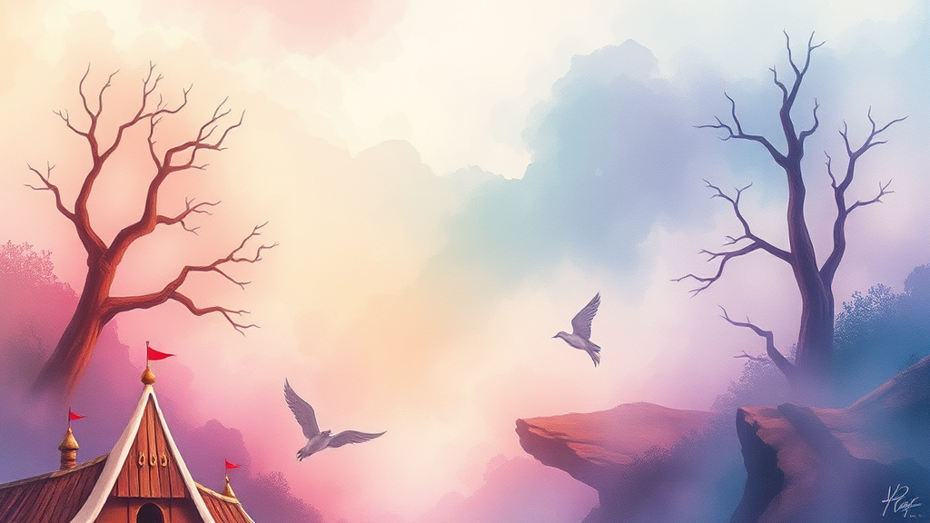 판타지 스프링스: 마법 같은 경험을 위한 모든 것 (watercolor 스타일)