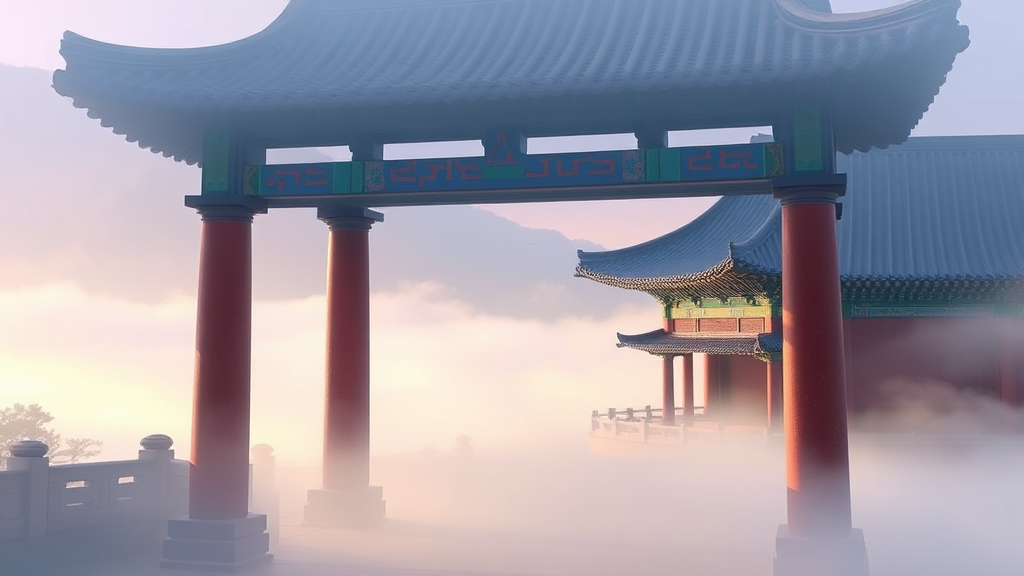 한국의 자랑스러운 보물을 만나다 (watercolor 스타일)