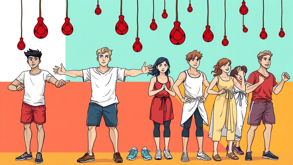 혈액순환 문제, 자가 진단! (cartoon 스타일)