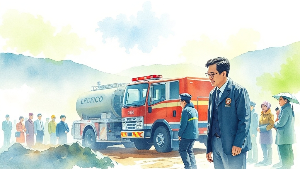 정부와 지자체, 어떻게 대응하고 있나? (watercolor 스타일)