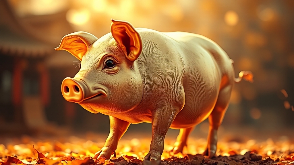 돼지꿈, 긍정적 미래를 위한 안내 (realistic 스타일)