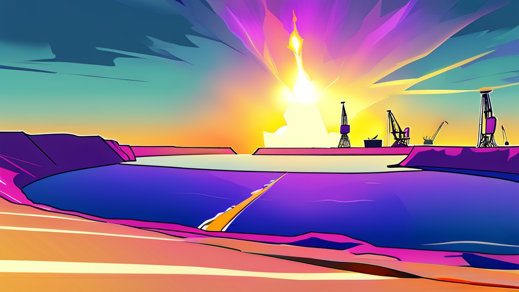 국제 정세: 중동발 위기 확산 우려 (cartoon 스타일)