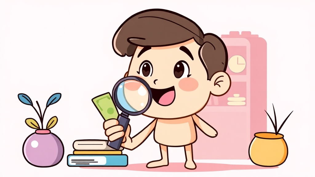 소비 습관, 진단이 먼저! (illustration 스타일)