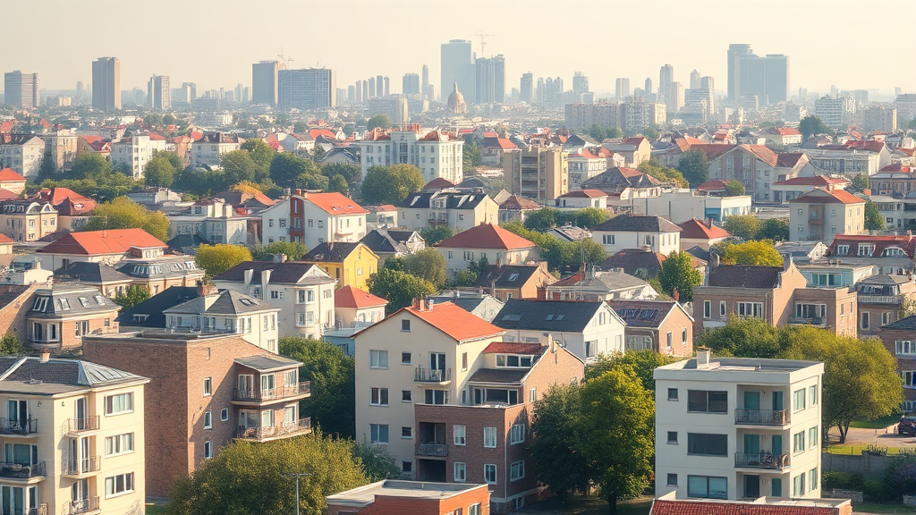 부동산 시장 집중 분석 (realistic 스타일)