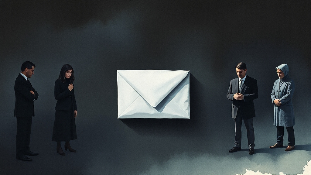 조의금 상세 안내 (watercolor 스타일)