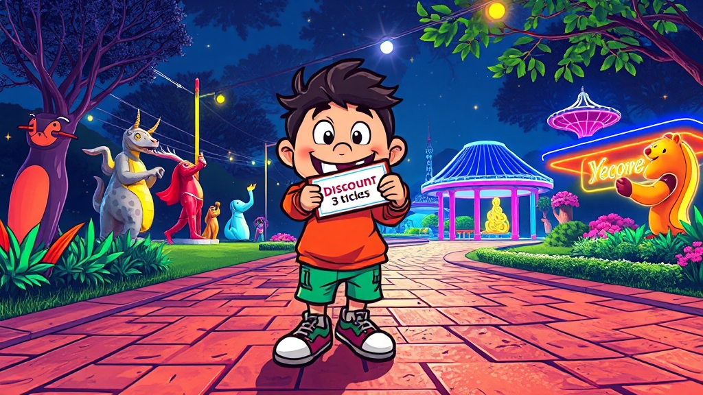 온라인 예매 꿀팁 (cartoon 스타일)