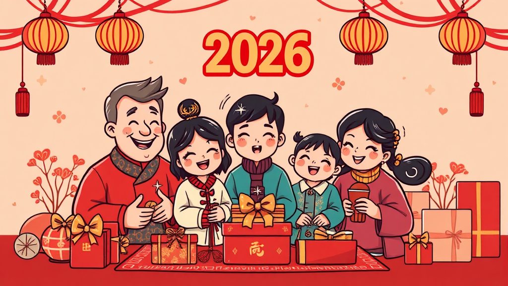 2026 설 선물 가이드 (cartoon 스타일)